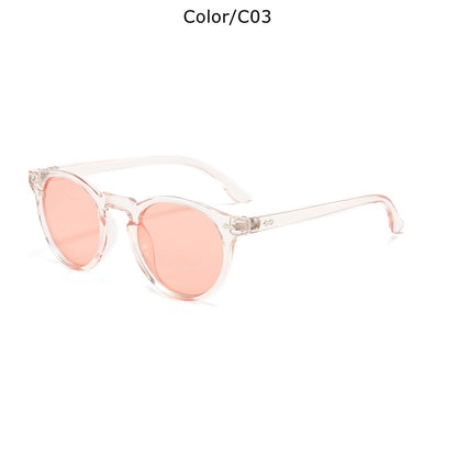 Óculos De Sol Para Mulheres, Vintage Lente Polarizado Redonda - Marca Tuzengyong